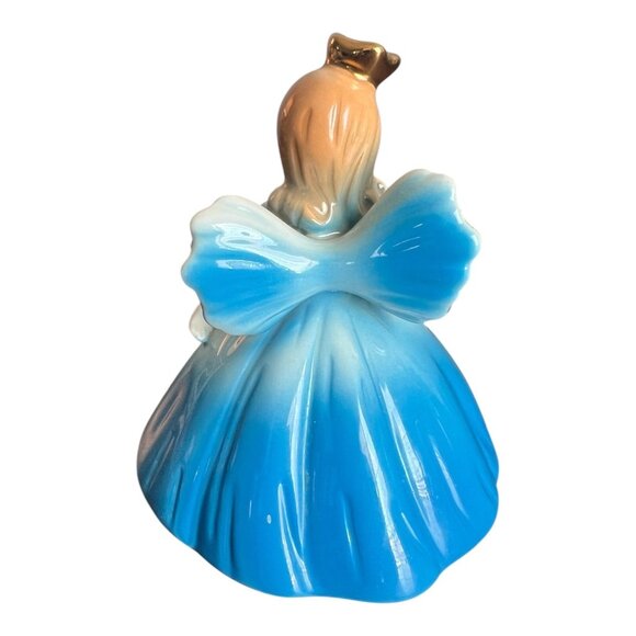 Vintage Josef Originals Birthday Girl Angel Age 9 Figurine Porcelain 5" Hand-Pai - Picture 3 of 7